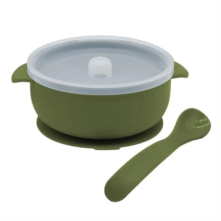 Non-Toxic Food-Grade Silicone Baby Bowls made in china