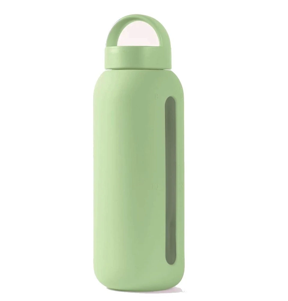 Glass Water Bottle, Car Cup Holder Compatible